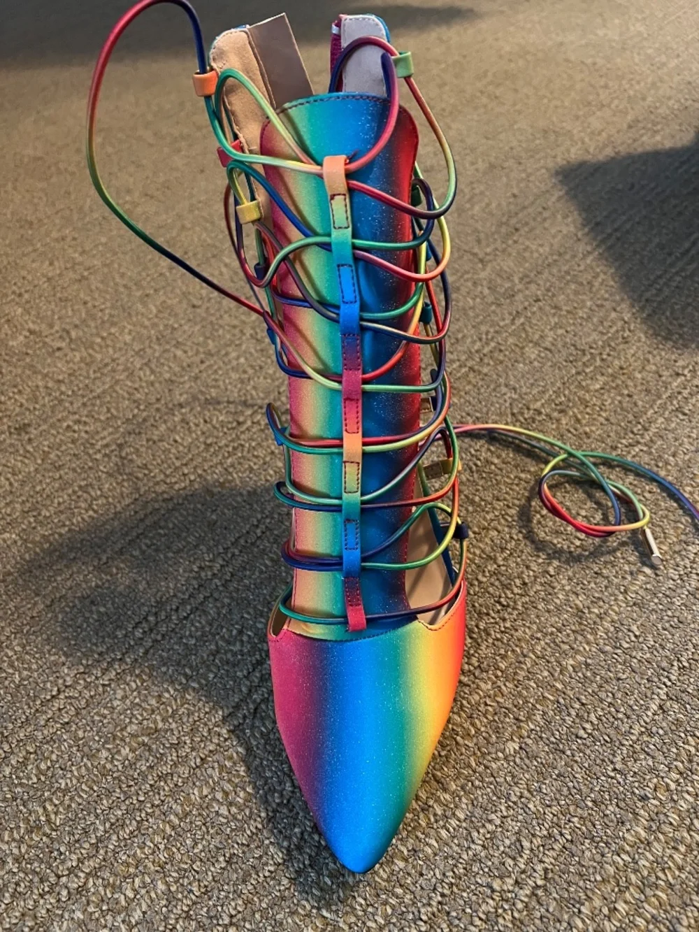 Brand New Rainbow Pumps